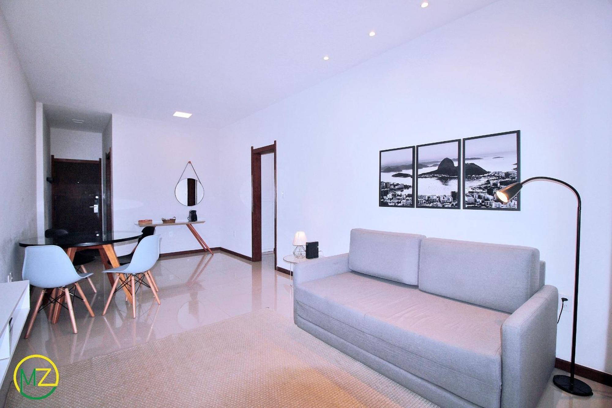 Incrível Sala E Com Varanda E Vista O Mar De Ipanema Apartamento *